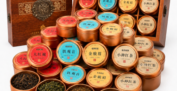 Imperial Four Famous Chinese Tea Gift Set