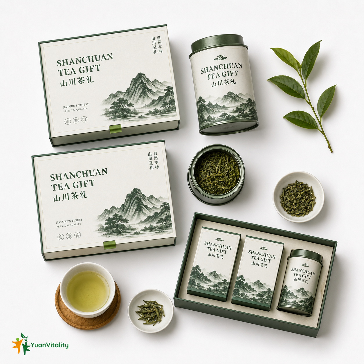 Mountain & River Chinese Tea Gift Set