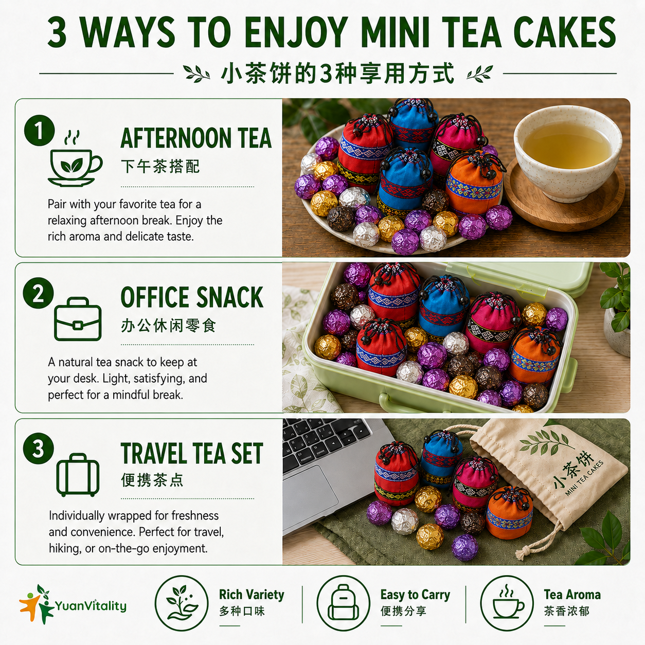 Yunnan Pu-erh 30-Flavor Mini Tea Cake Gift Set