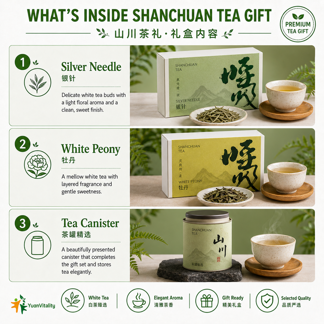 Mountain & River Chinese Tea Gift Set