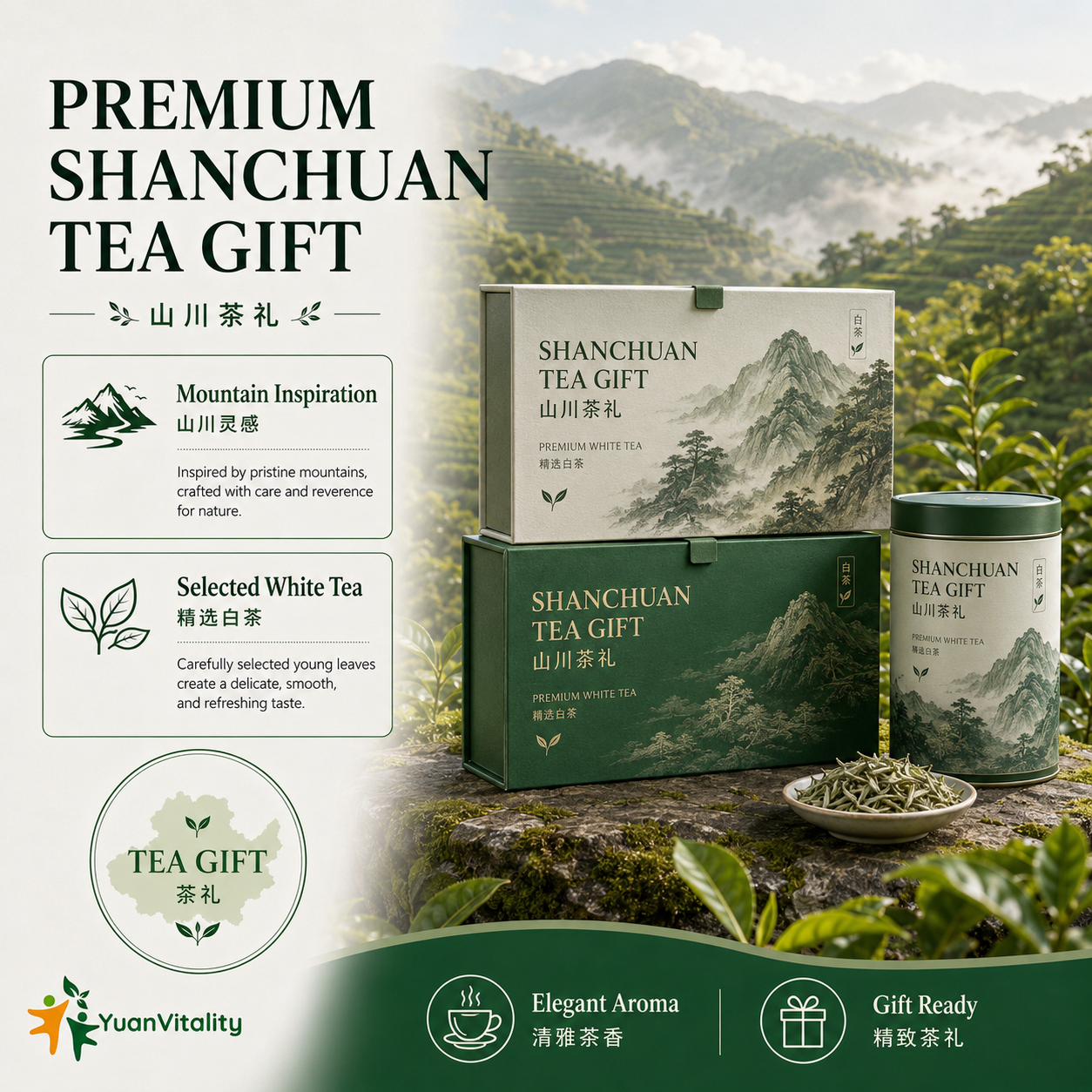 Mountain & River Chinese Tea Gift Set