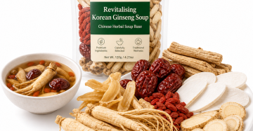 Revitalising Korean Ginseng Rootlet Soup Base