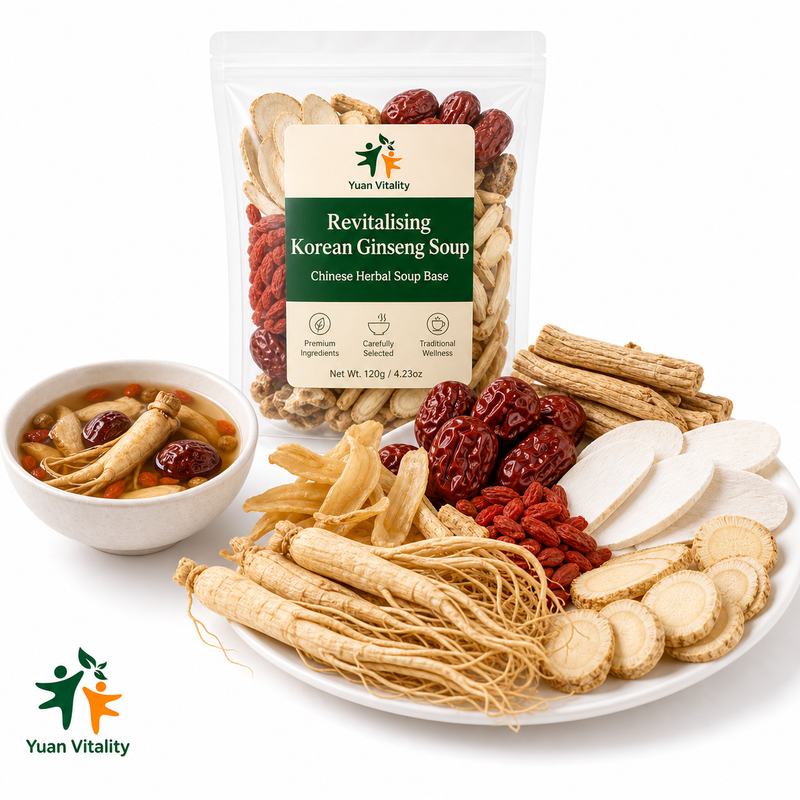 Revitalising Korean Ginseng Rootlet Soup Base