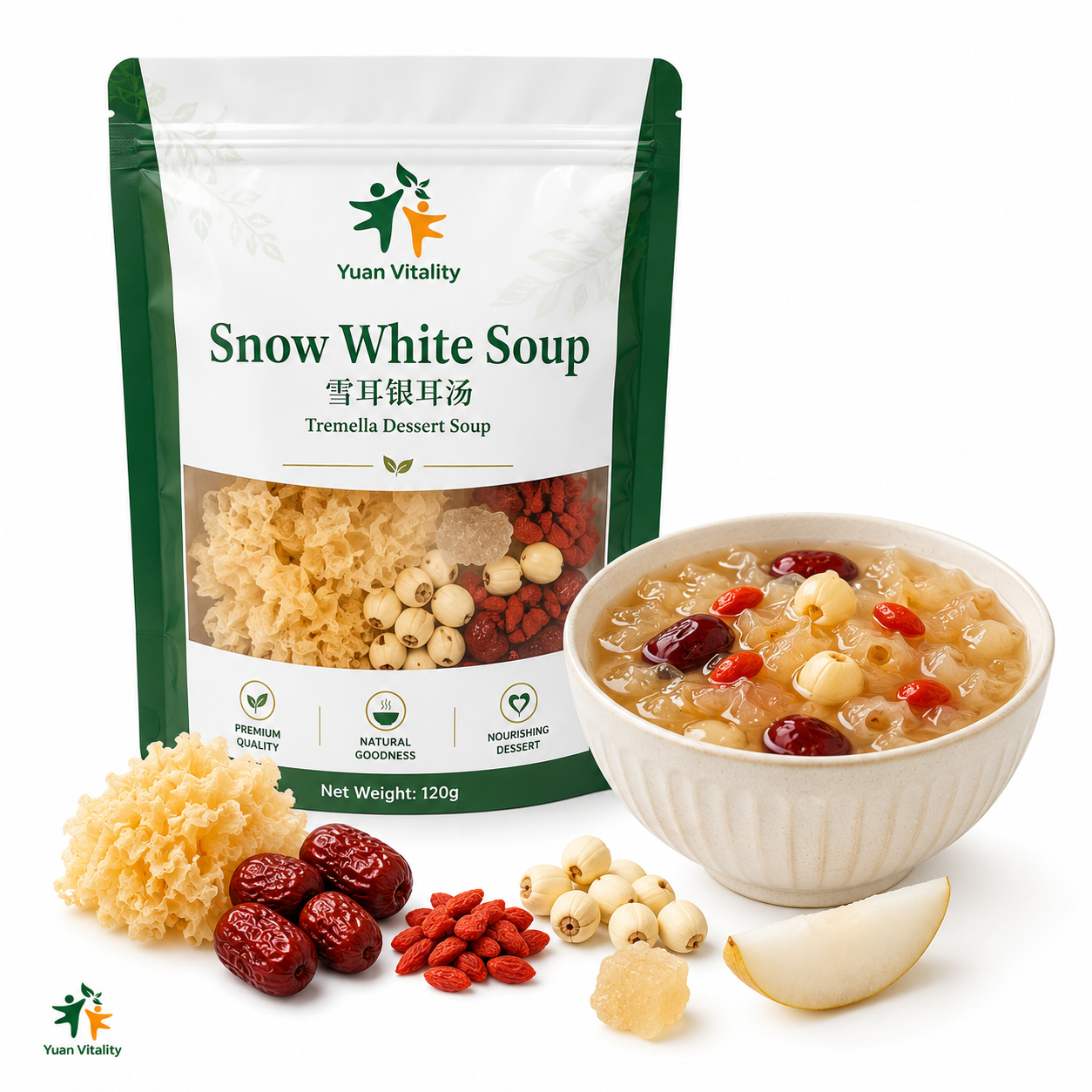 Snow White Tremella Dessert Soup
