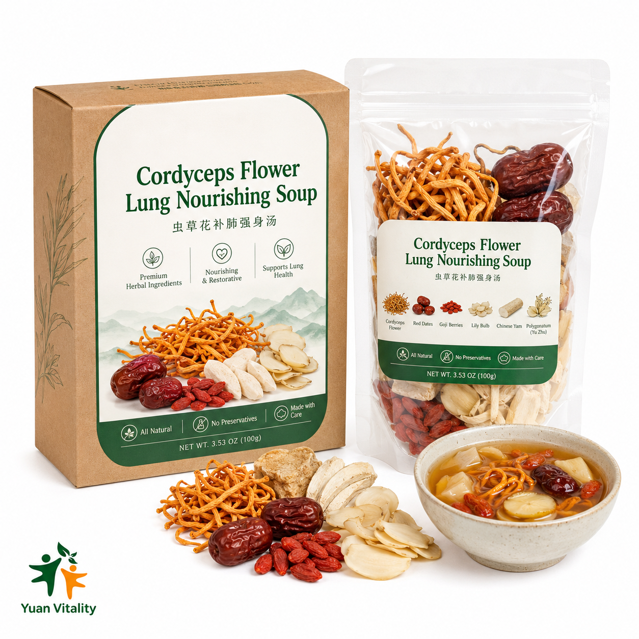 Cordyceps Flower Lung Nourishing Soup