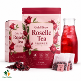 Premium Cold Brew Roselle Hibiscus Tea