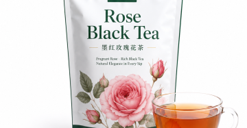 Premium Dark Red Rose Bud Tea