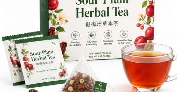 Premium Sour Plum Herbal Drink Tea