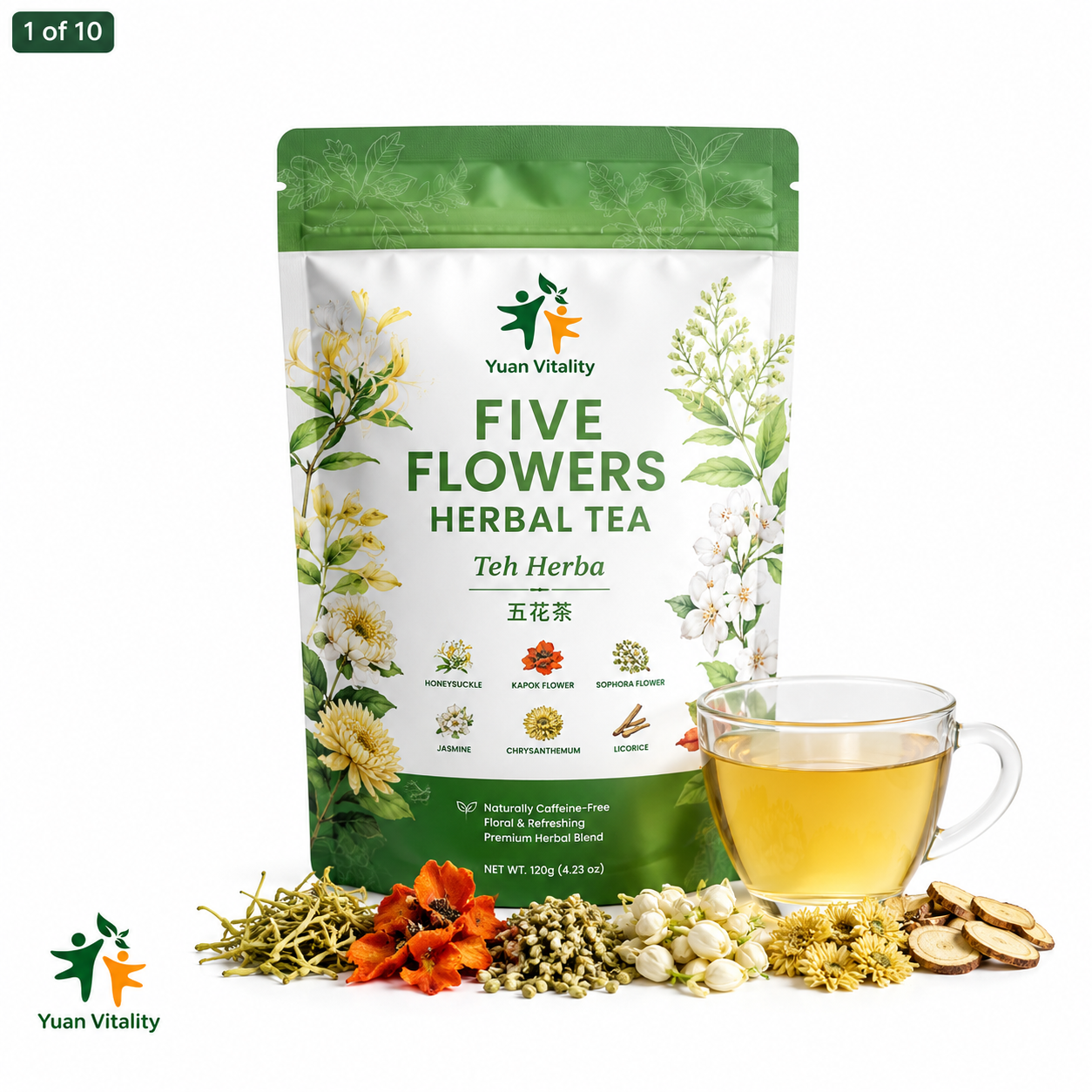 Five Flowers Herbal Tea