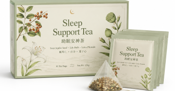 Calming Sleep Herbal Tea with Sour Jujube Seed, Lily Bulb & Lotus Plumule