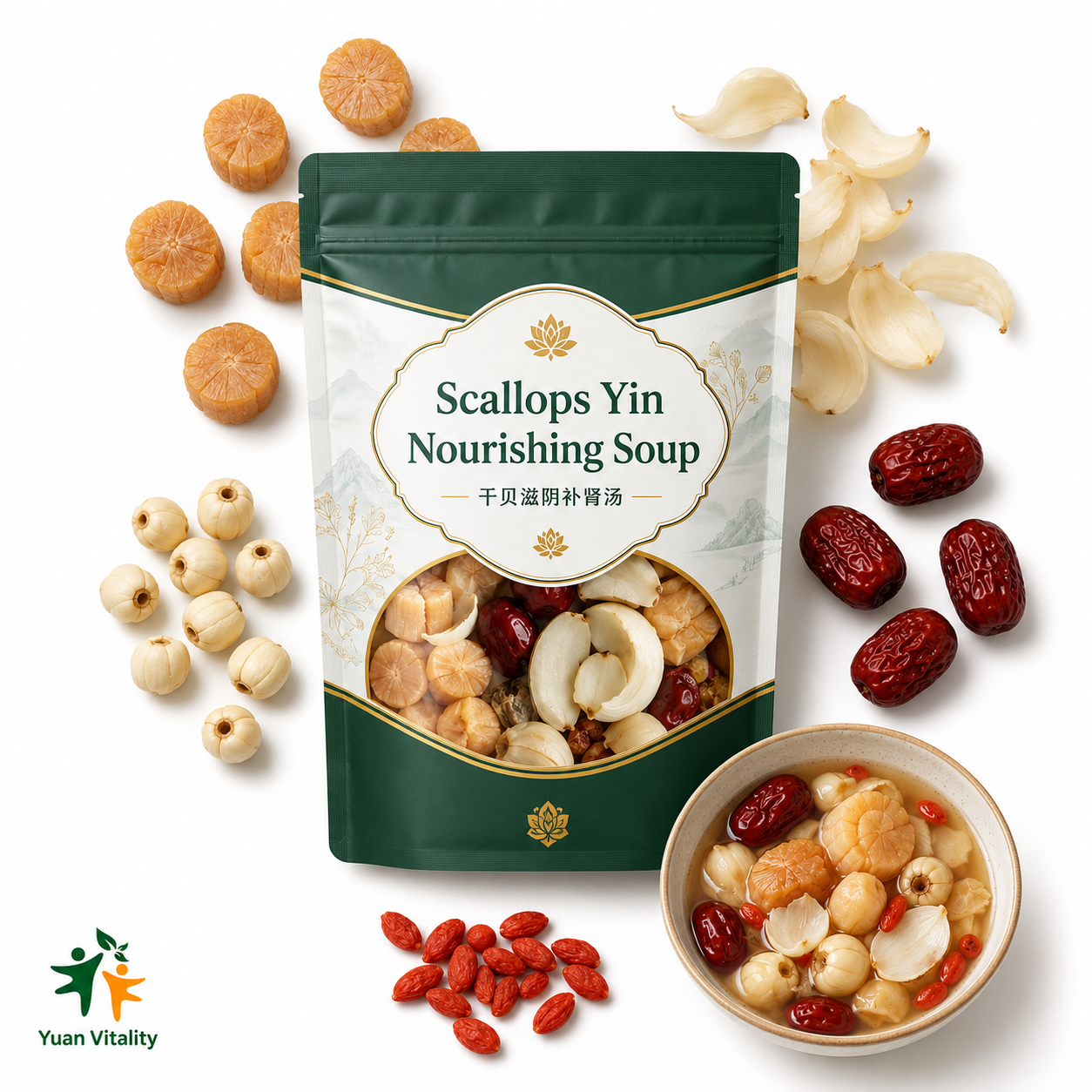 Scallops Yin Nourishing Soup
