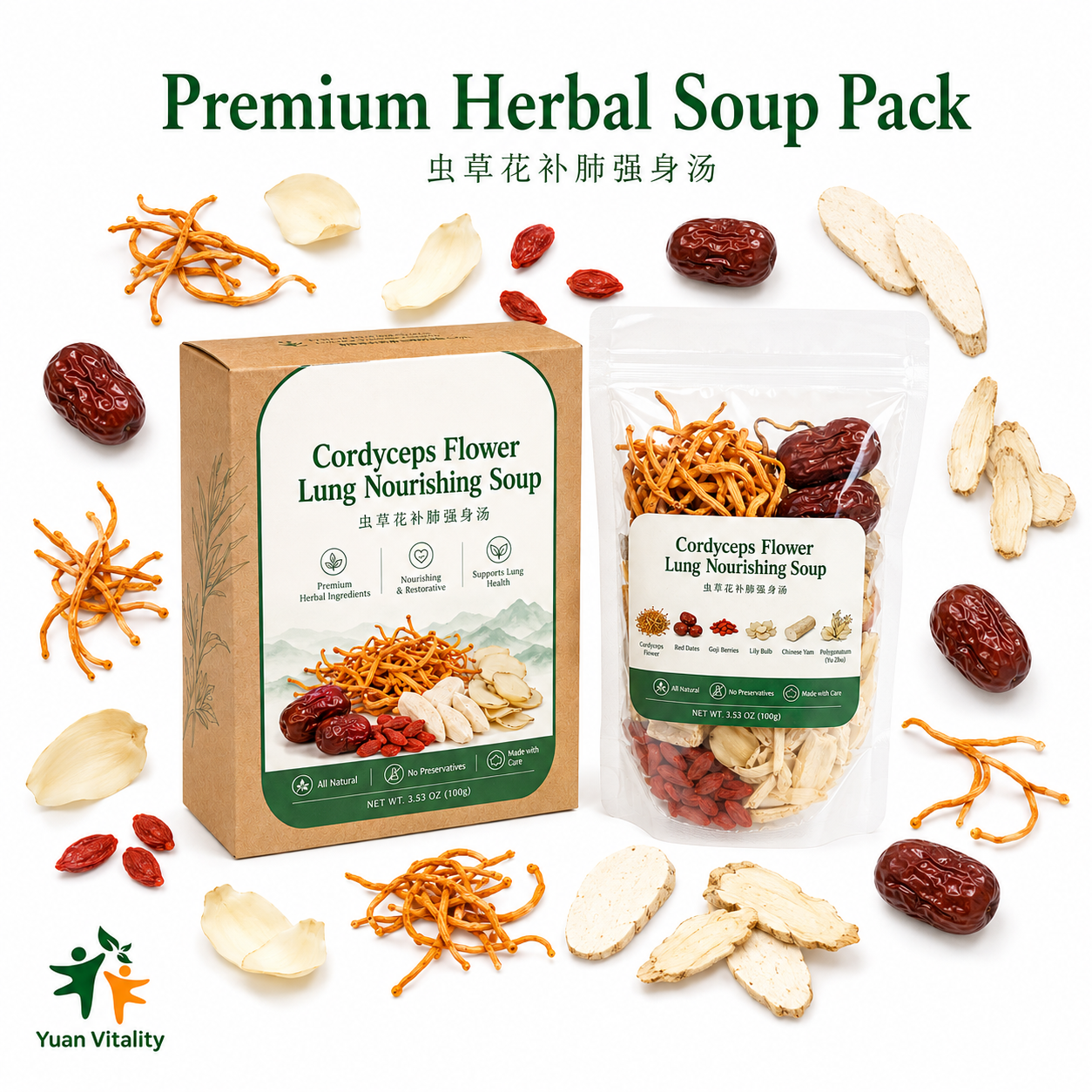 Cordyceps Flower Lung Nourishing Soup