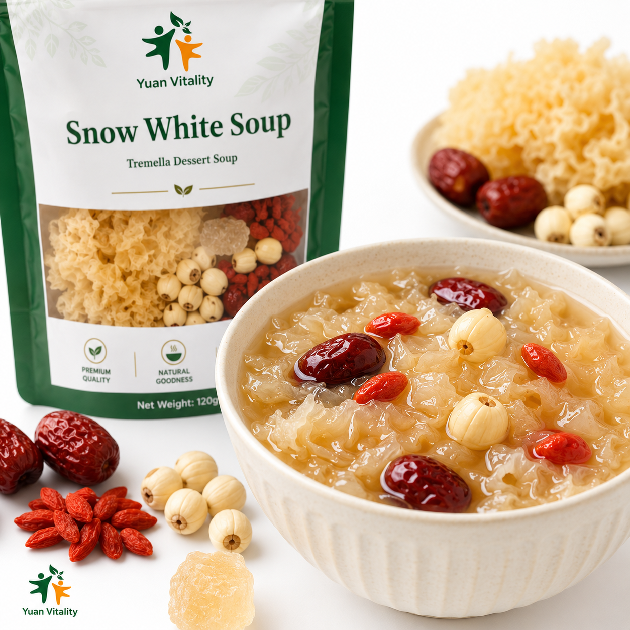 Snow White Tremella Dessert Soup