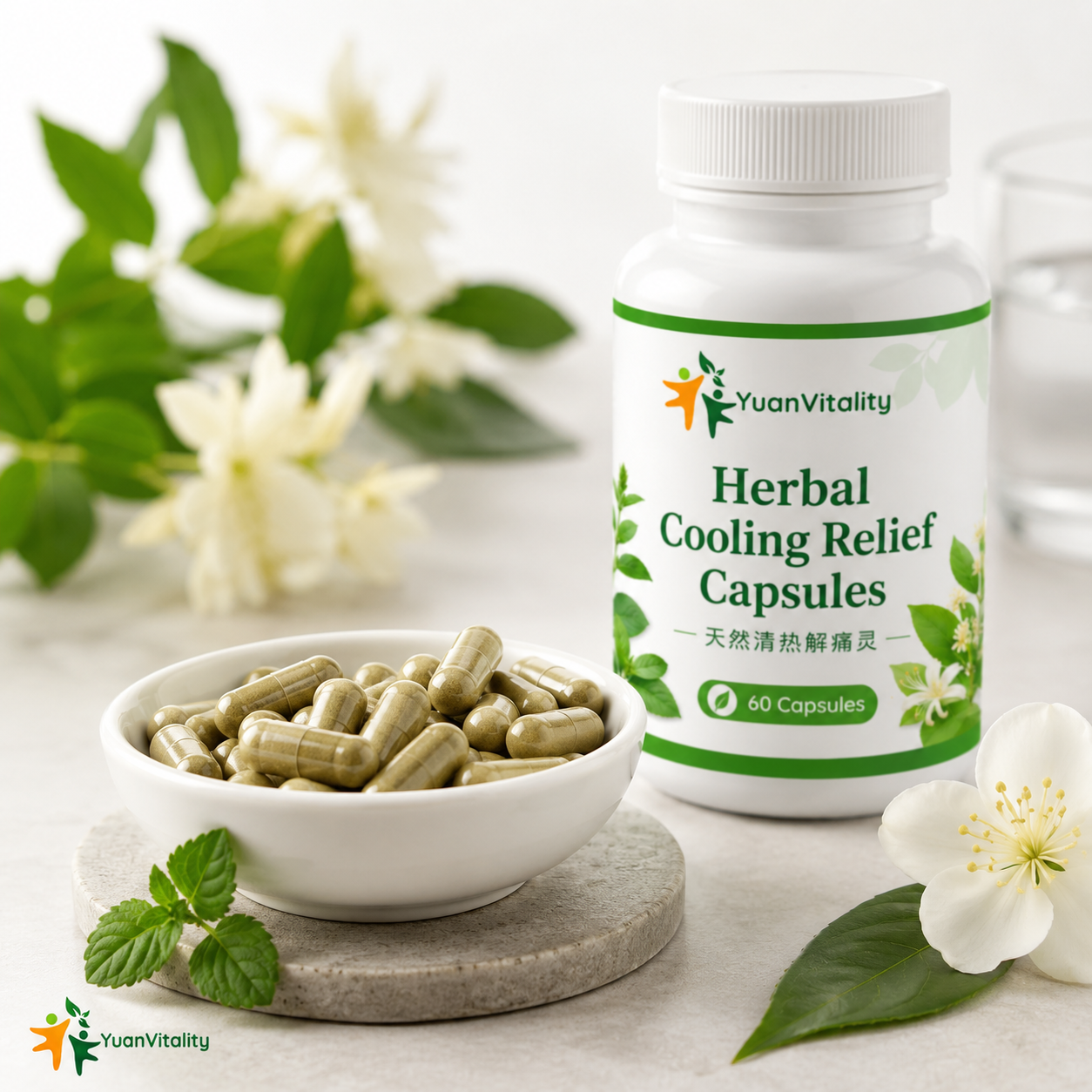 Natural Cooling Relief Capsules