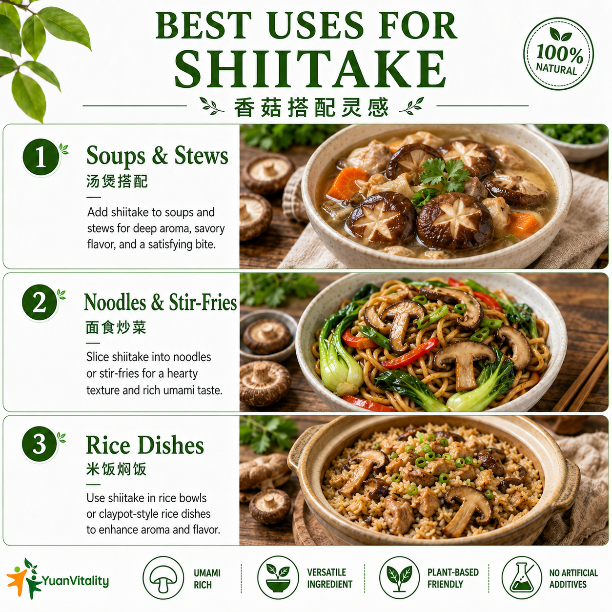 Shiitake Mushrooms