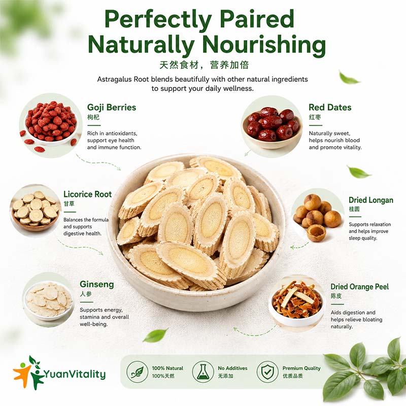 Astragalus Root Premium Slices