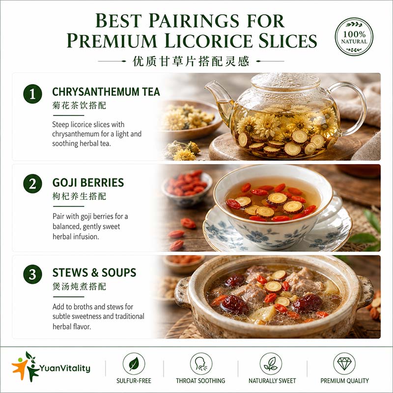 Origin China Licorice Slices