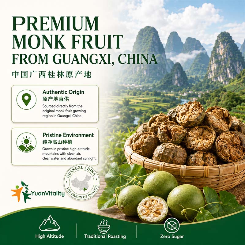 Guangxi Monk Fruit Premium Sweetener