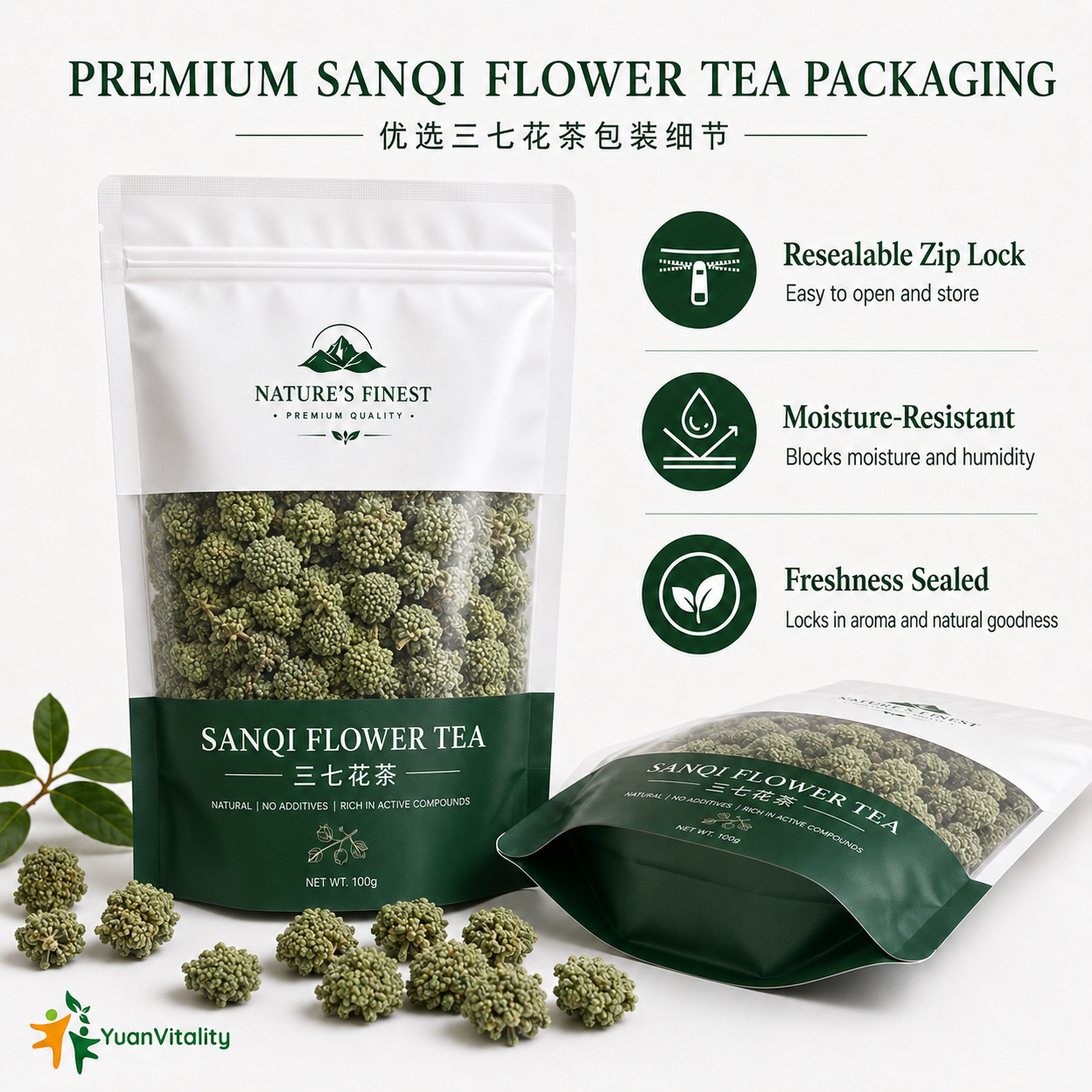 Sanqi Flower Tea